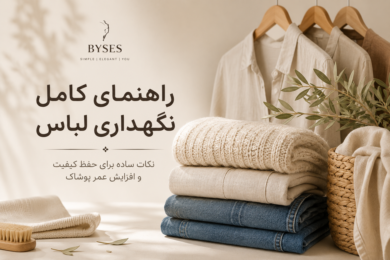 راهنمای کامل نگهداری لباس؛ چگونه عمر لباس‌های خود را افزایش دهیم؟